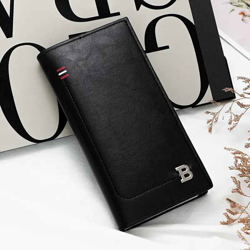 B Brand Long Multicardholder Mobile Wallet for Unisex