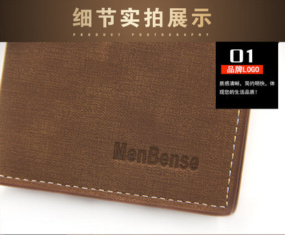 MenBense Long Soft Mobile Money and Multi-Cardholder Wallet for Men