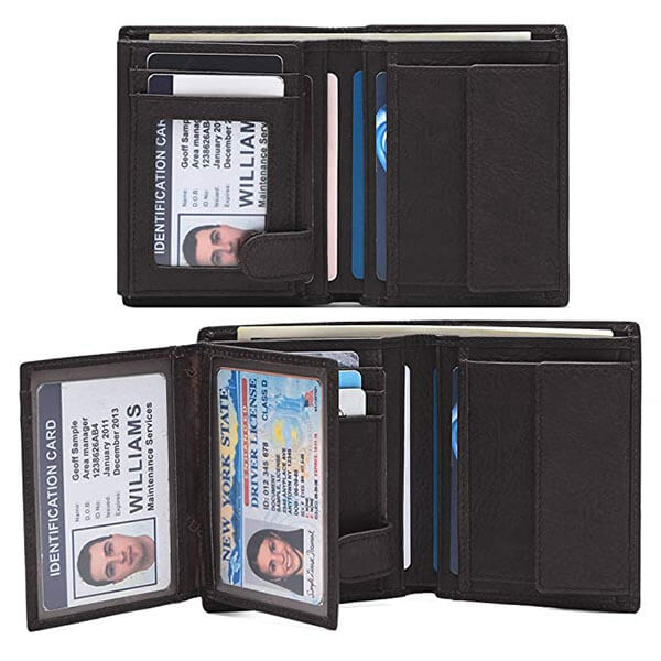 Medium Size Genuine Leather And Multi cardholder for Men