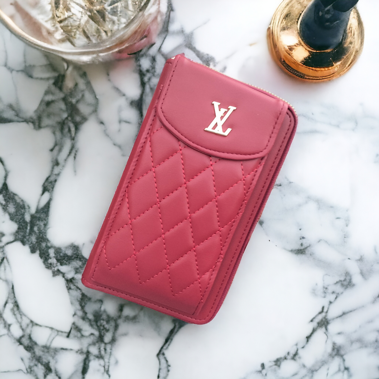 Female Crossbody Shoulder Phone and Money Bag cum Wallet for Women