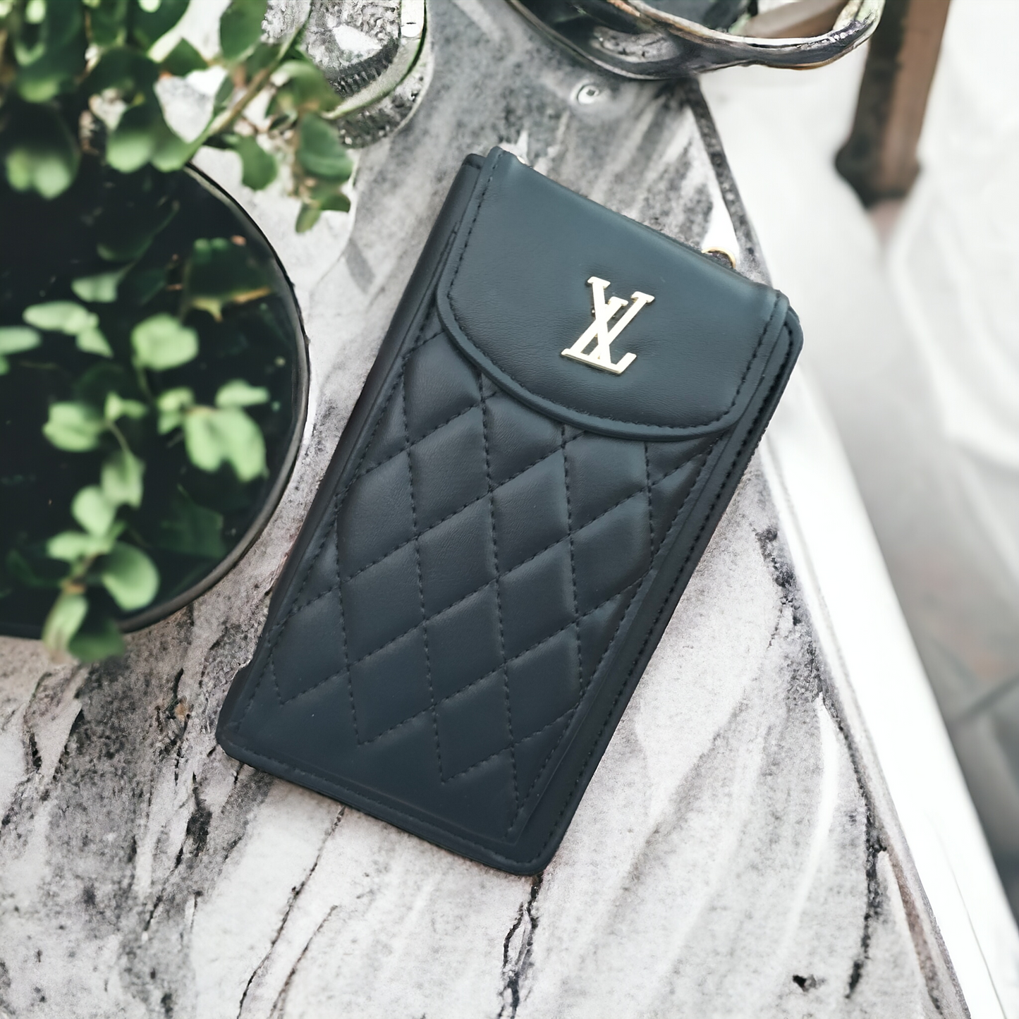 Female Crossbody Shoulder Phone and Money Bag cum Wallet for Women