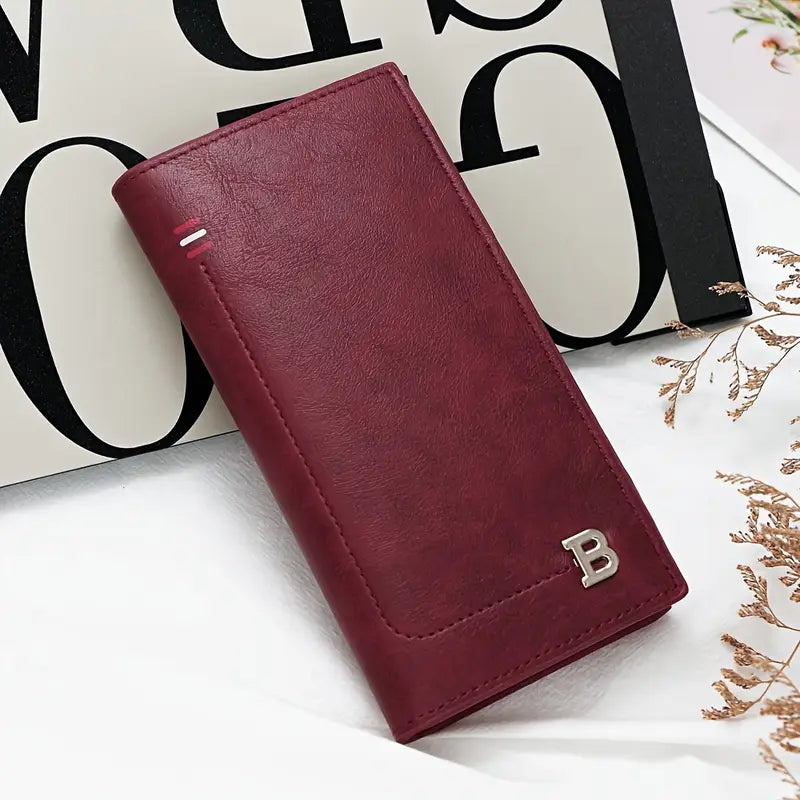 B Brand Long Multicardholder Mobile Wallet for Unisex