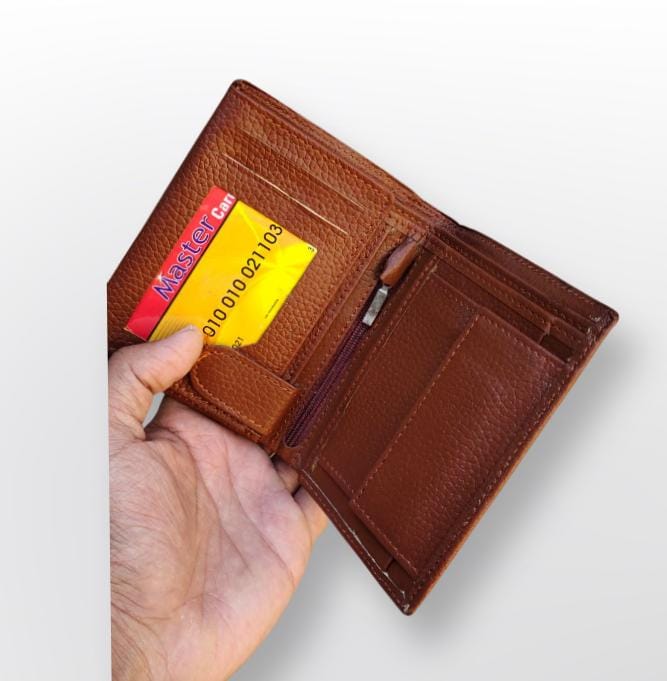 Medium Size Genuine Leather And Multi cardholder for Men