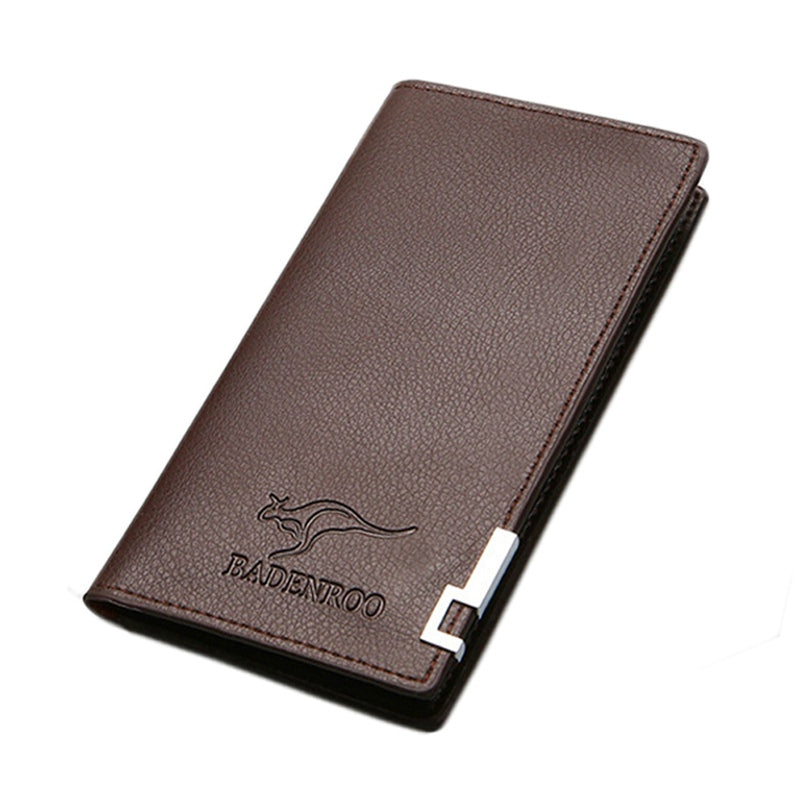 Kangro Fashion Wallet Vintage PU Leather Long Wallet for Men