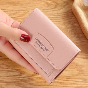 Buy 1 Get 1 Free Ultra Slim Multi Cardholder Short Wallet for Women