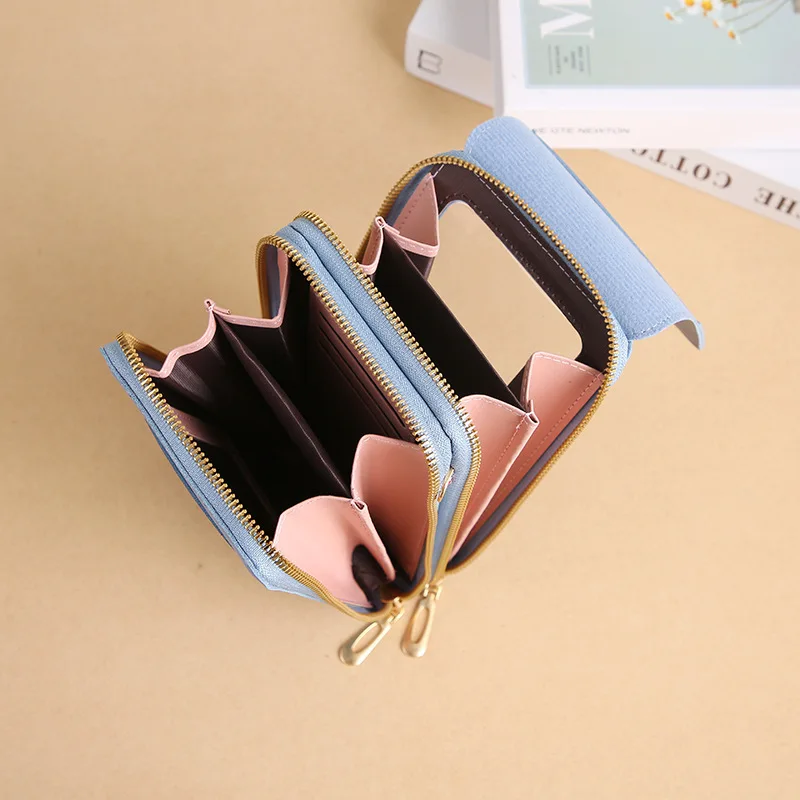 2-in-1 Women’s Crossbody Phone Bag & Multi-Compartment Wallet