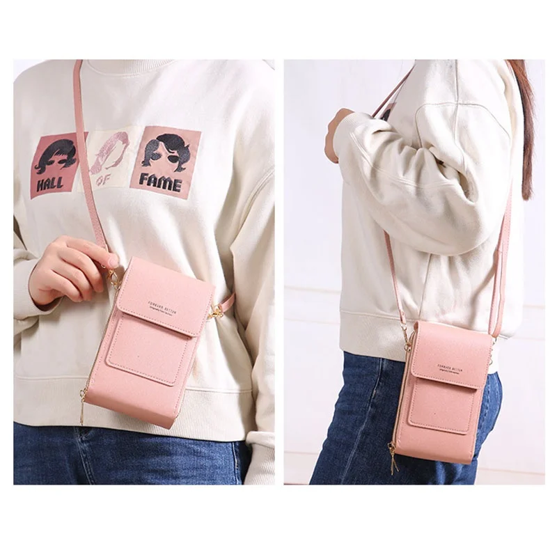 2-in-1 Women’s Crossbody Phone Bag & Multi-Compartment Wallet