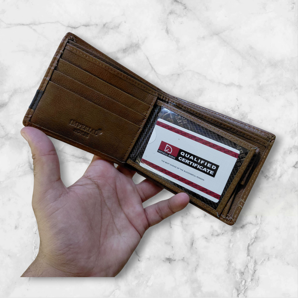 Inperial Horse Genuine Leather Multipurpose Wallet for Men
