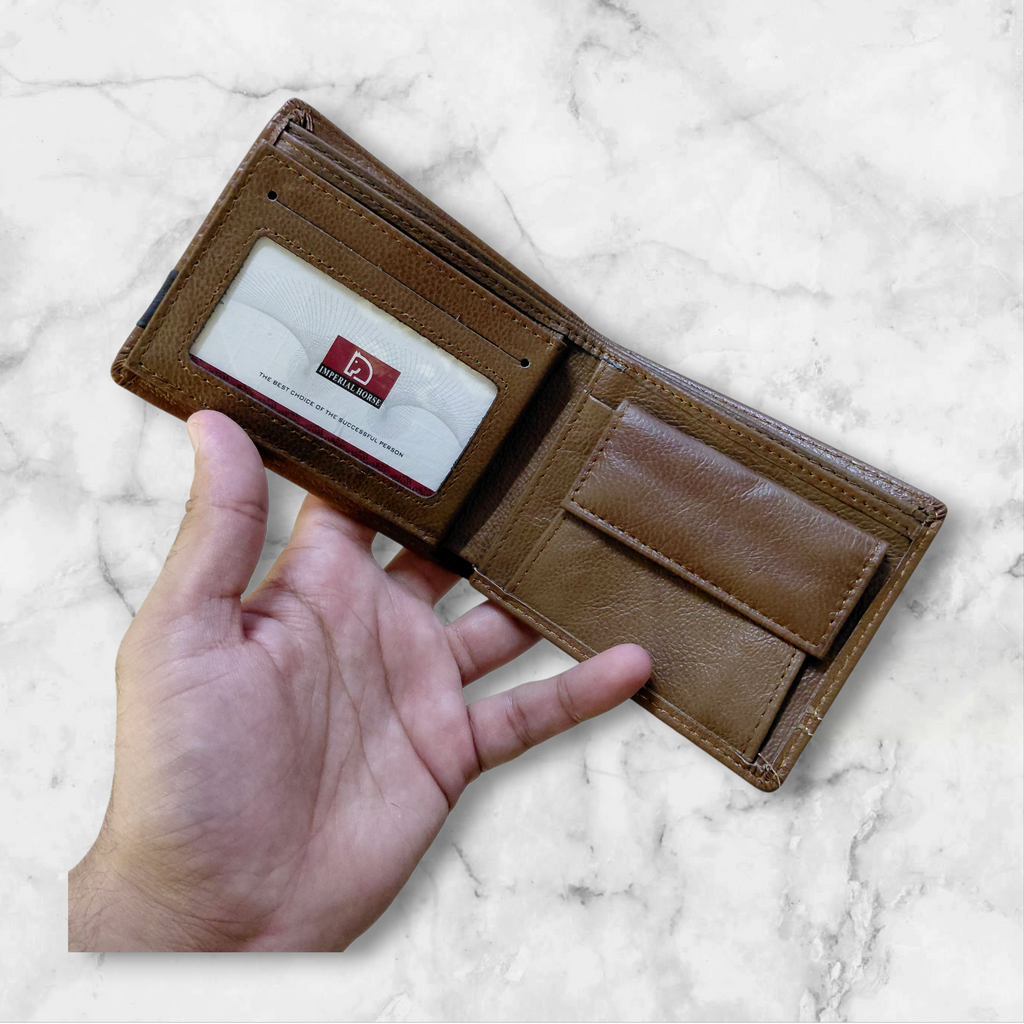 Inperial Horse Genuine Leather Multipurpose Wallet for Men