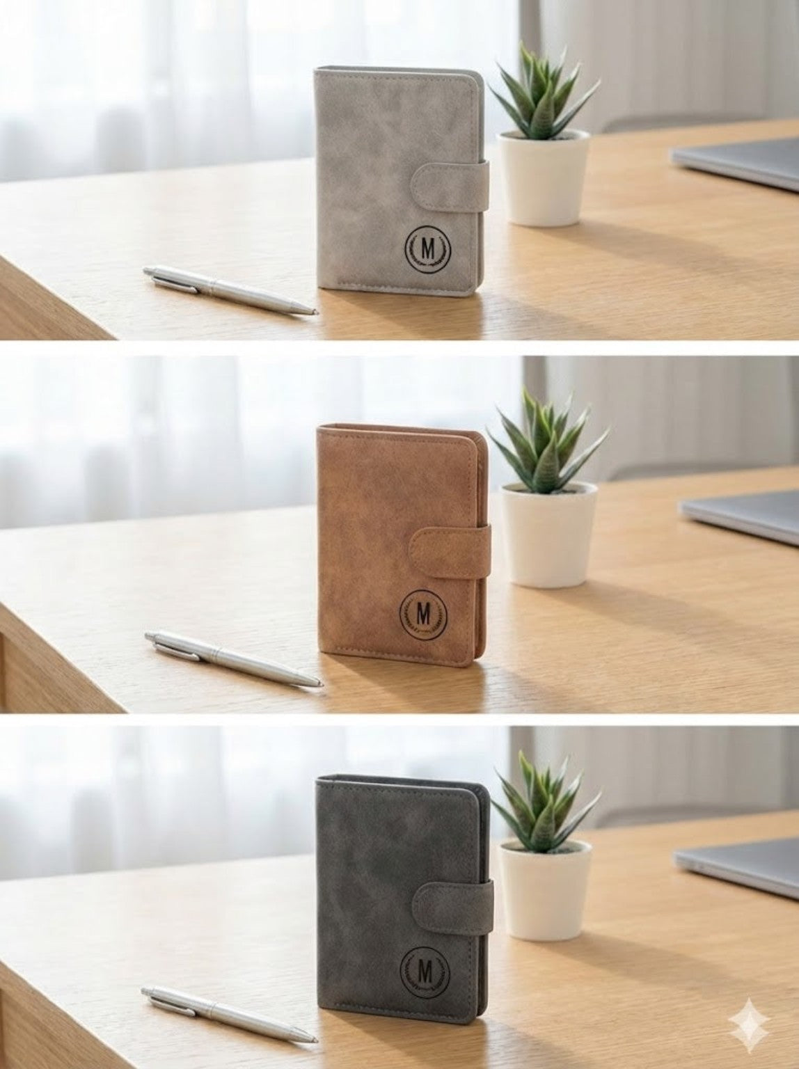 M Brand premium men's wallets lifestyle image