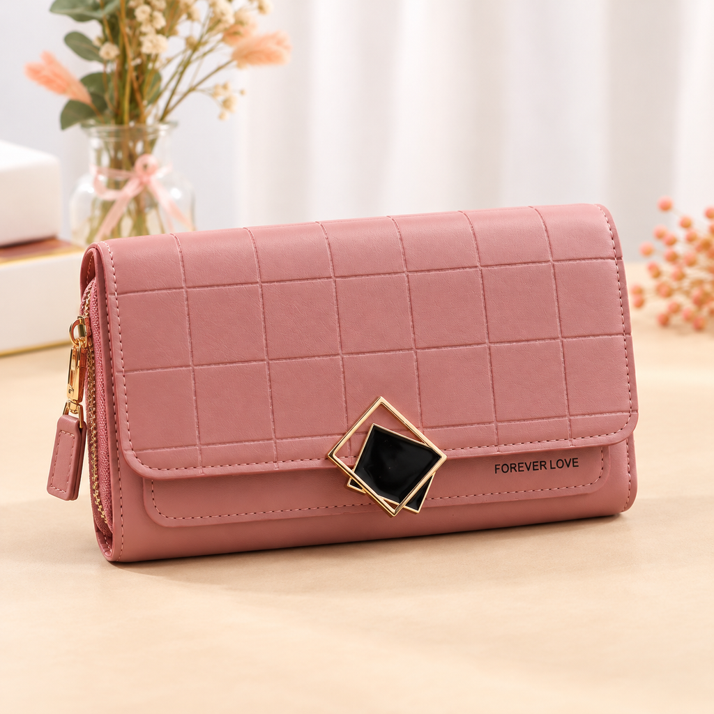 Elegant Buckle Crossbody Wallet for Women – T.BKL400