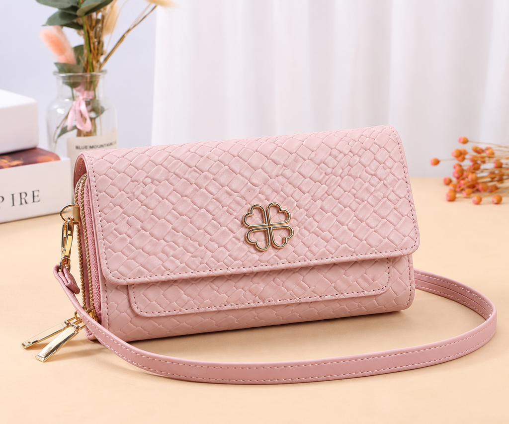 Elegant Buckle Crossbody Wallet for Women – F.BKL400