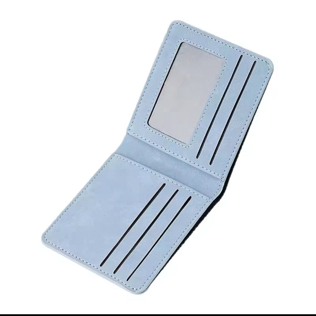 Slim Short Horizontal Minimalist Cardholder Wallet for Men
