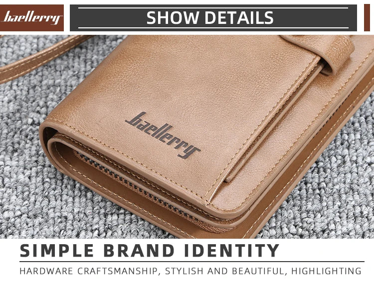 Baellery Long with Extra Cardholder Wallet Purse for Unisex