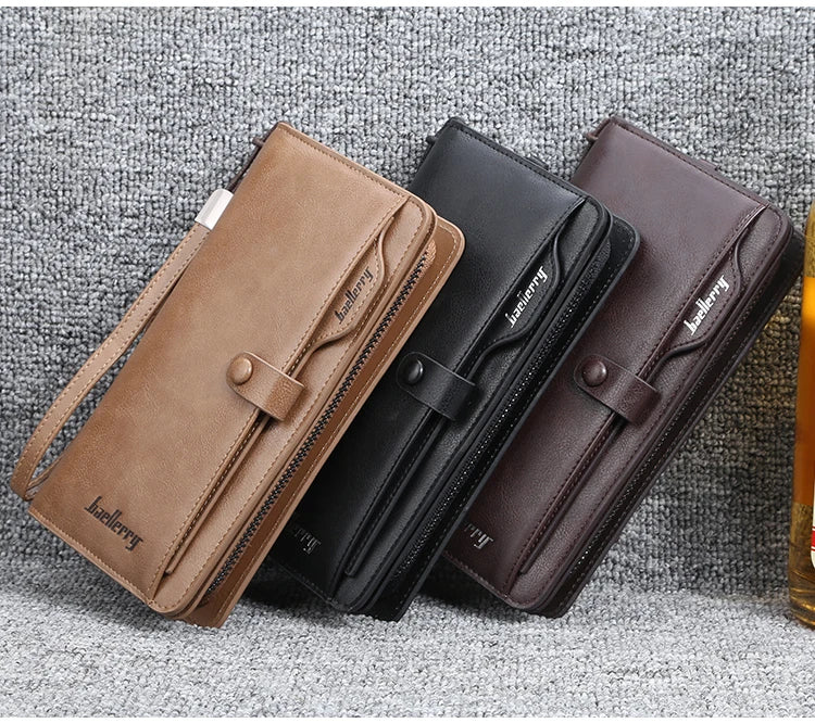 Baellery Long with Extra Cardholder Wallet Purse for Unisex