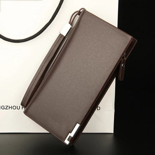 Balenbery Long Mobile Money and Cardholder Wallet for Men and Women