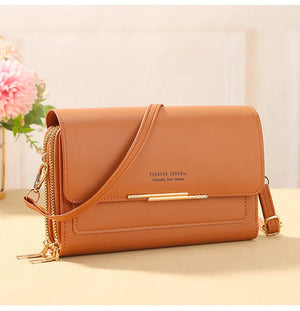 Charsole Large Capacity Double Zipper Wallet for Women - FY870