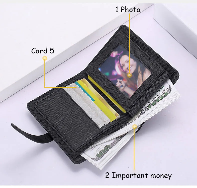 CarrKen Brand Slim Nylon Cloth Wallet and Multicardholder for Men