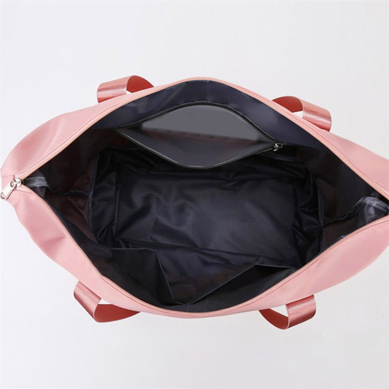 Double Fold Zipper Large Travel Bag