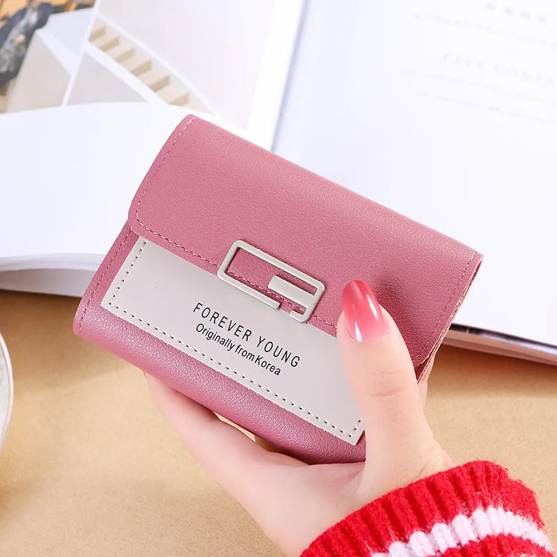 Forever Memory Small Handy Trifold Wallet for Women