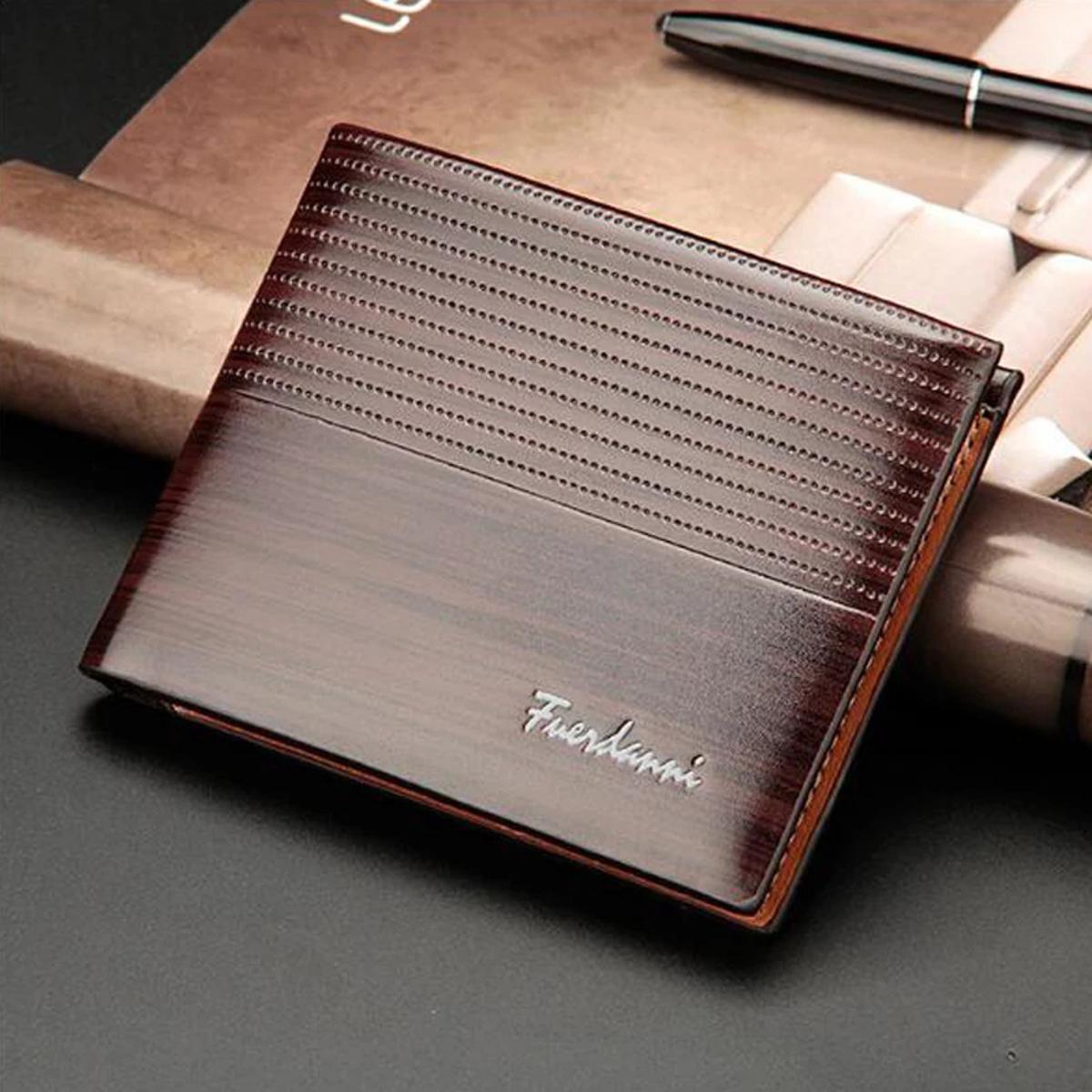Menbense Best Selling Short Money and Carholder Wallet for Men
