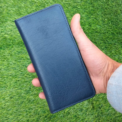 Genuine Cow Leather Long Wallet for Men