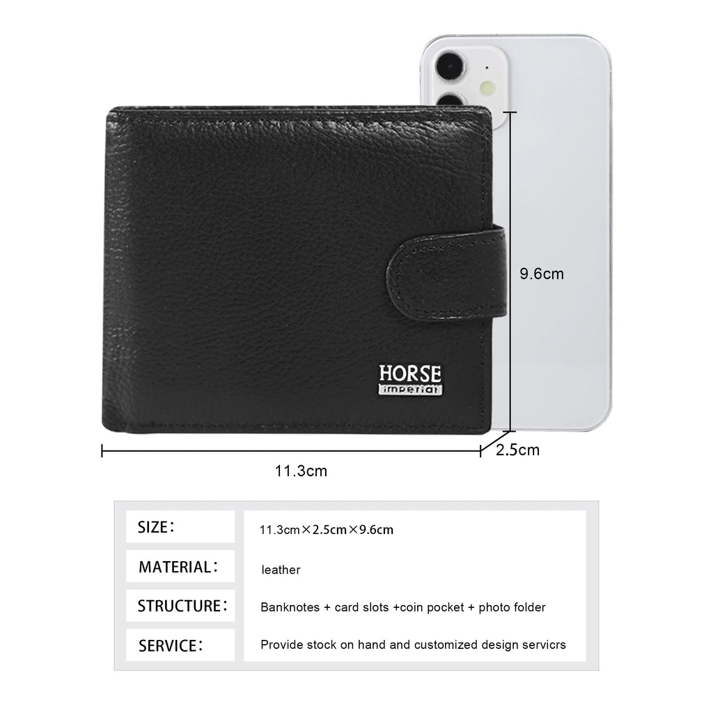 Imperial Horse Genuine Leather Wallet for Men