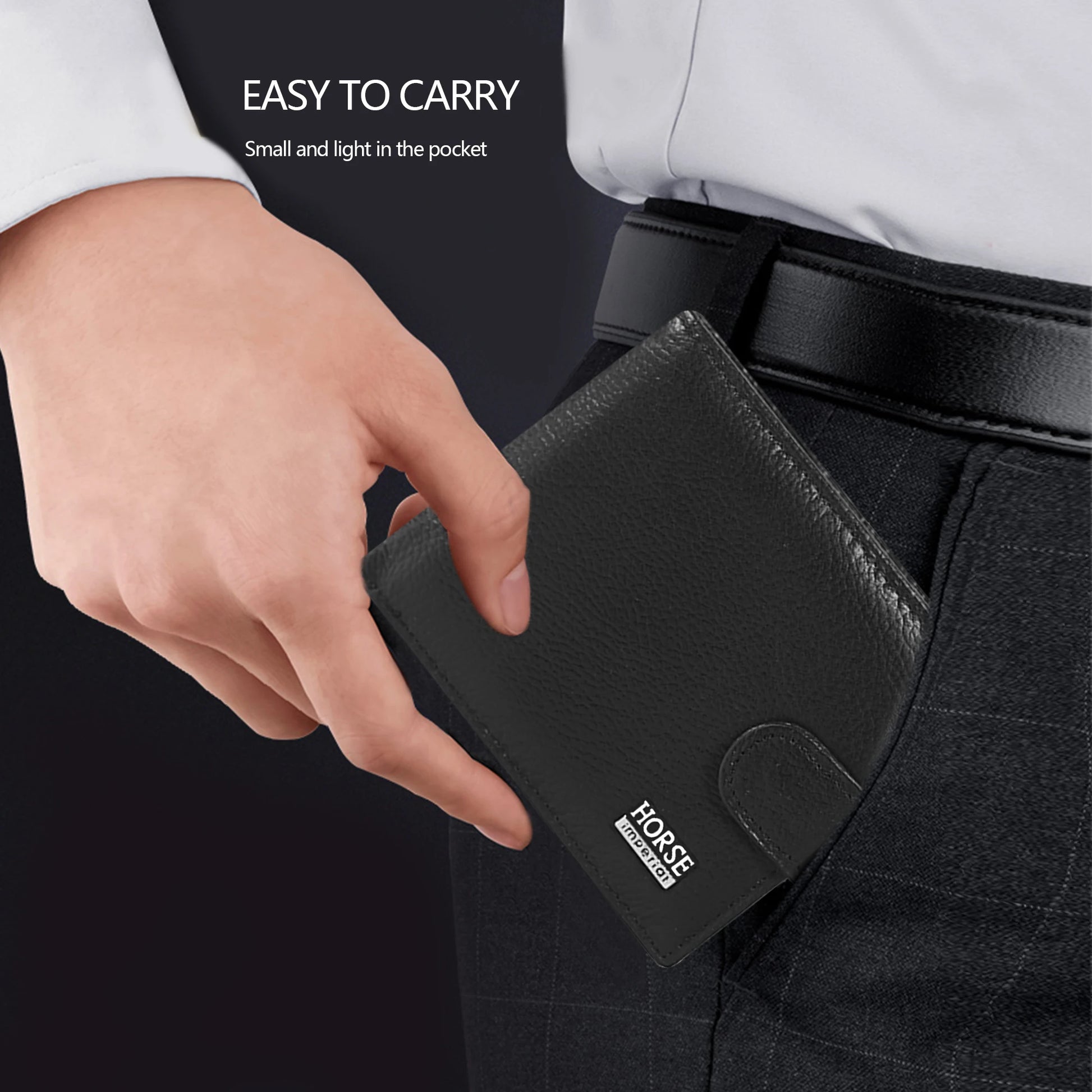 Imperial Horse Genuine Leather Wallet for Men