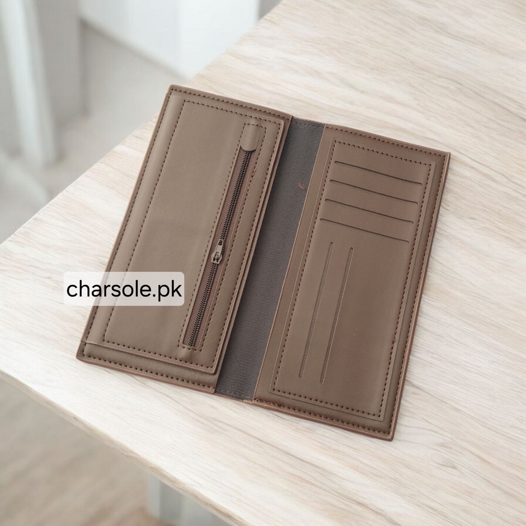 Kingdushi Long and Slim Premium Quality Wallet for Men