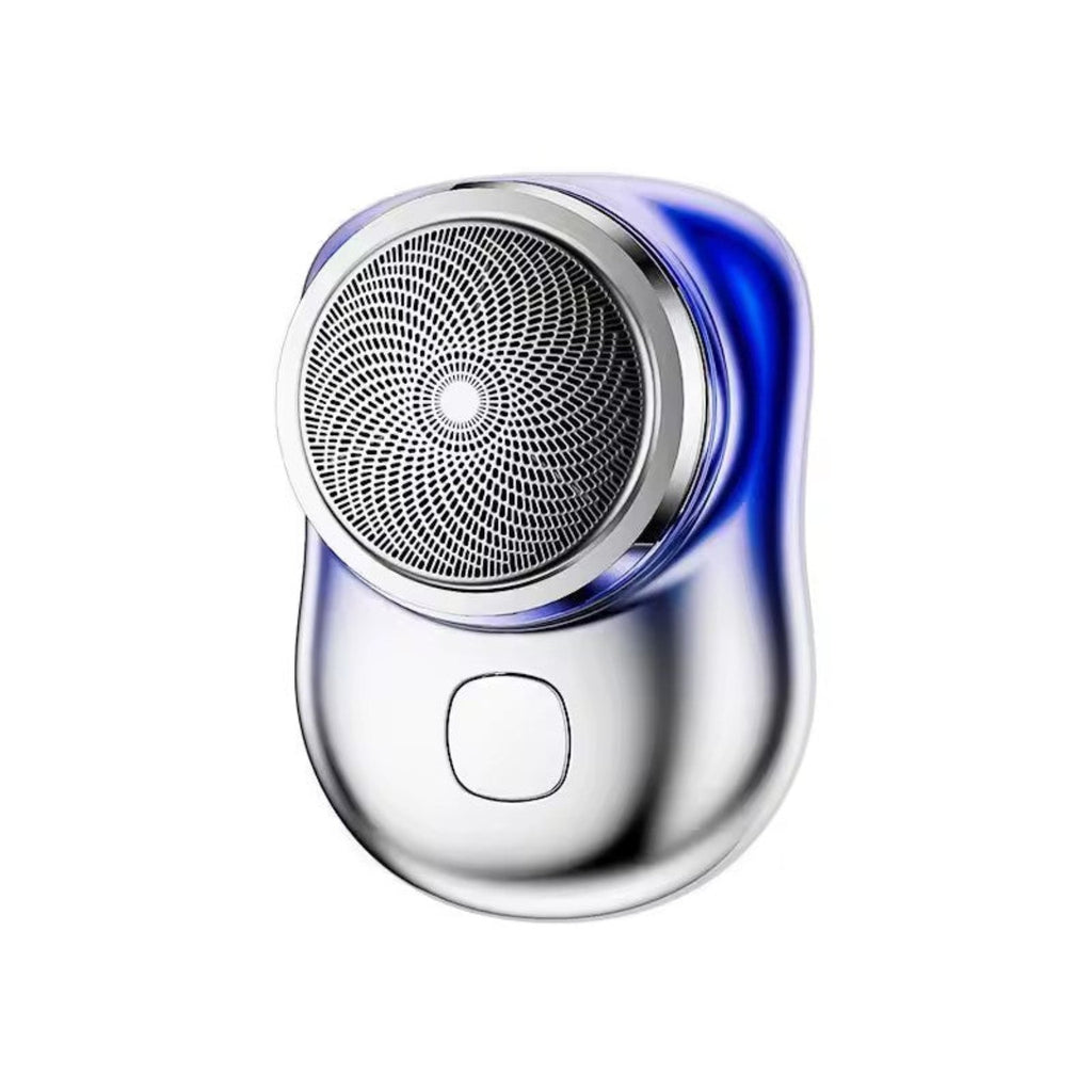 Mini electric shaver white background product image