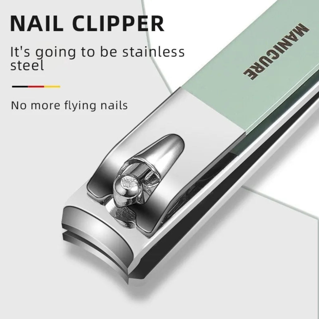 Stainless steel nail clipper detail