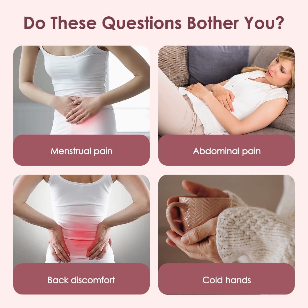 Periods Cramp Relief Massager | Instant Menstrual Relief at Home