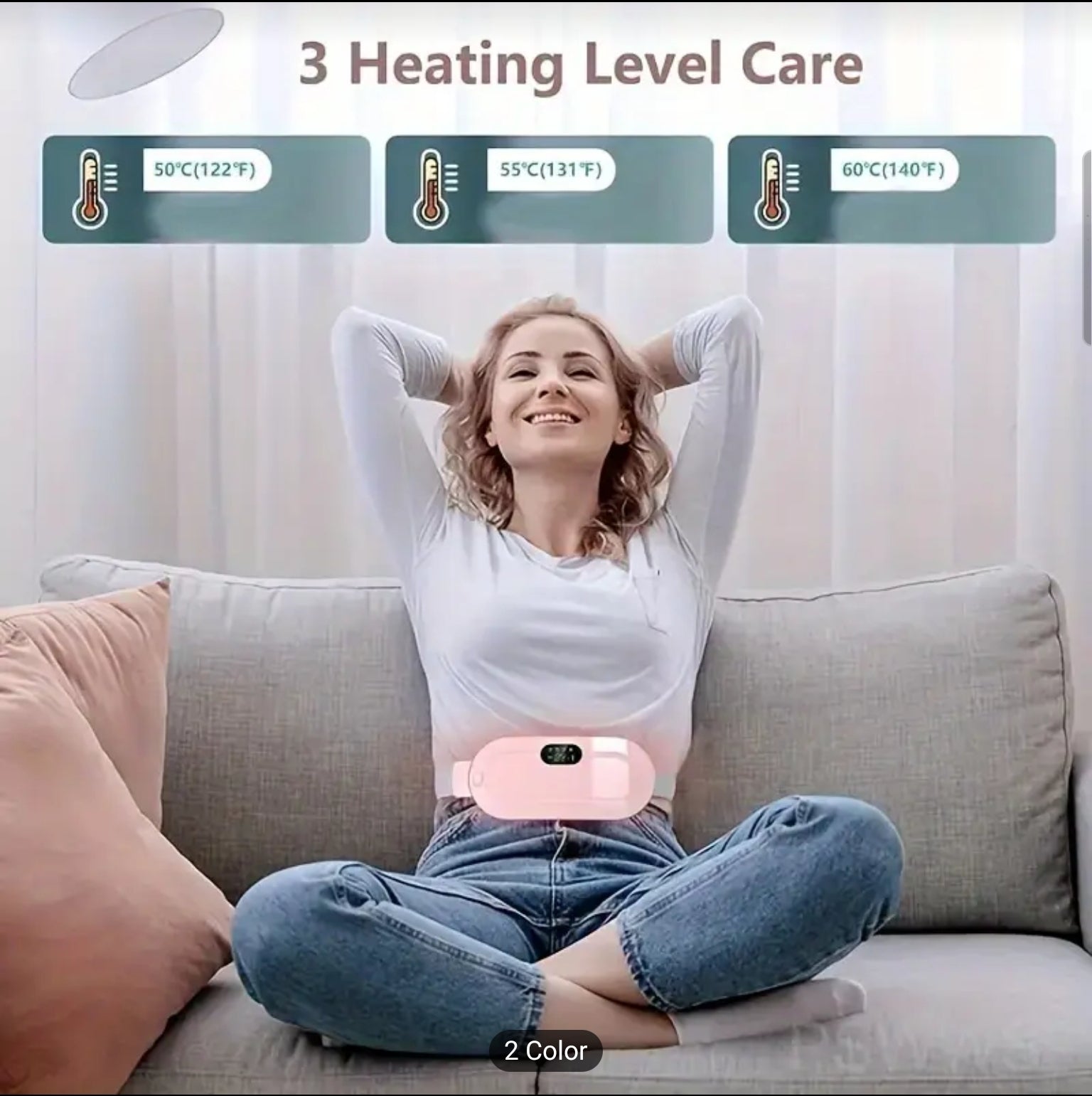 Periods Cramp Relief Massager | Instant Menstrual Relief at Home