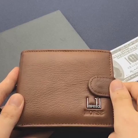 Imperial Horse Genuine Leather Wallet for Men