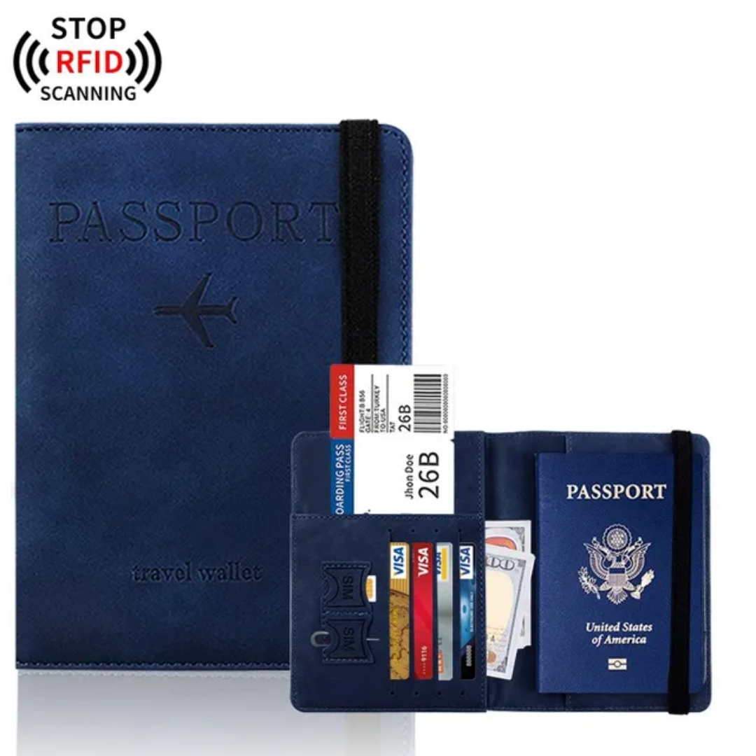 Premium Travel Passport Holder Wallet