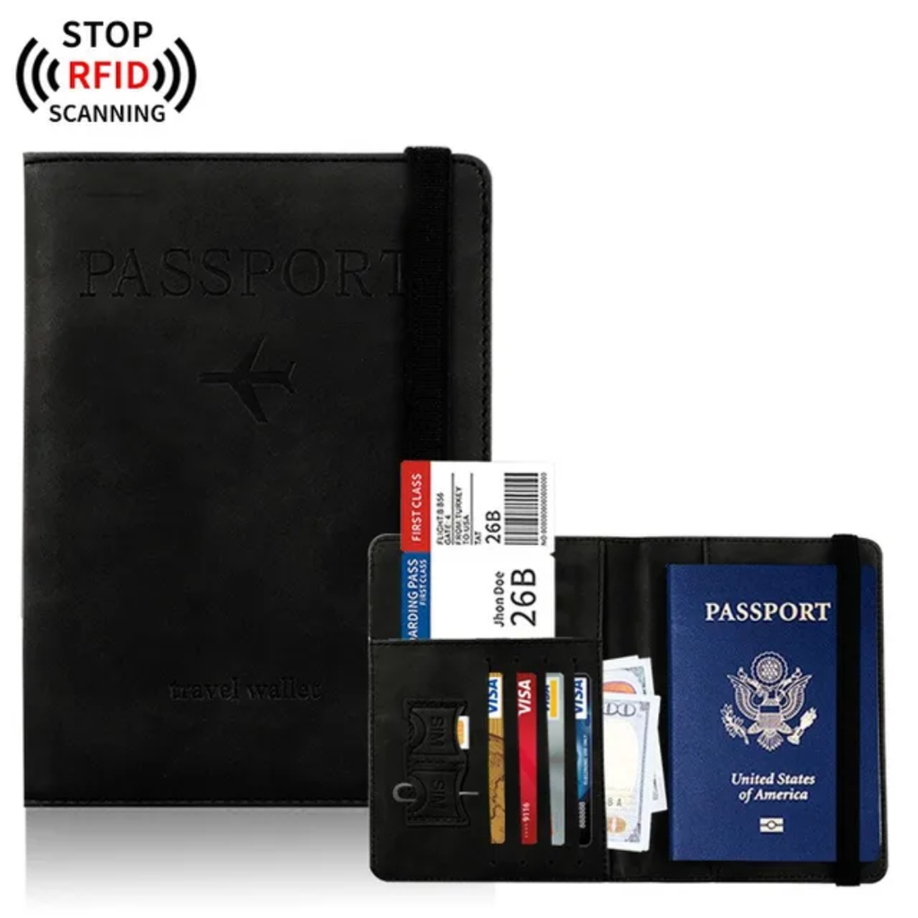 Premium Travel Passport Holder Wallet
