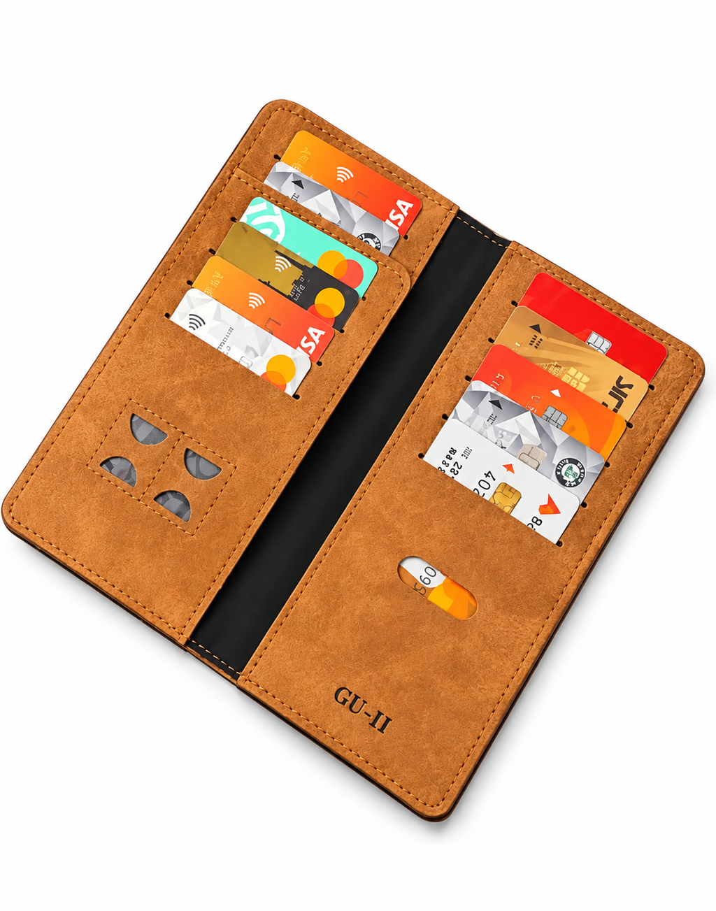 M Brand - Men’s Long Wallet for Cards & Mobile
