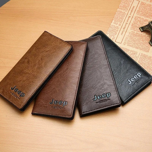 Jeep Slim Long Wallet for Men