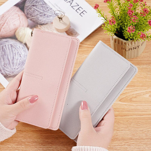 Buy 1 Get 1 Free - Ultra Slim Long Wallet for Women