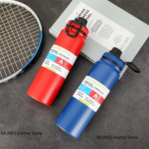 1000ml Imported Stainless Steel Portable Thermal Water Bottle