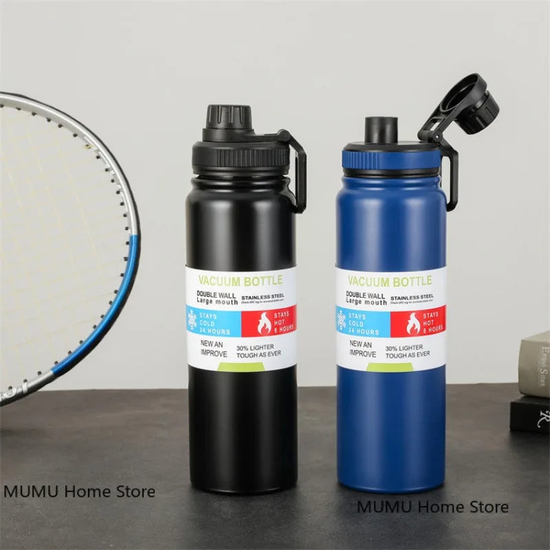 1000ml Imported Stainless Steel Portable Thermal Water Bottle