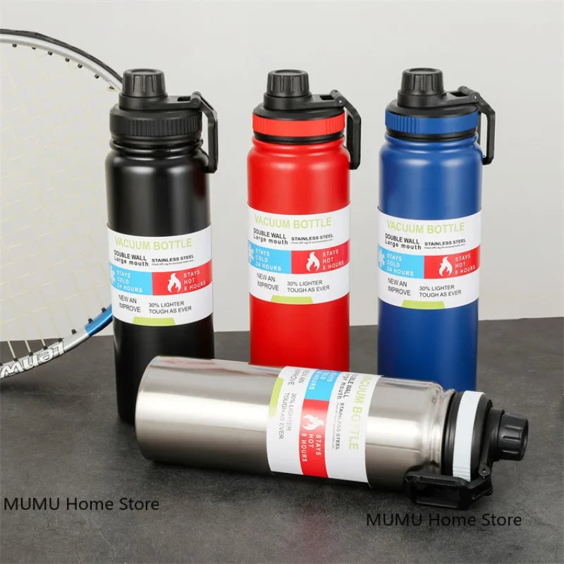 1000ml Imported Stainless Steel Portable Thermal Water Bottle